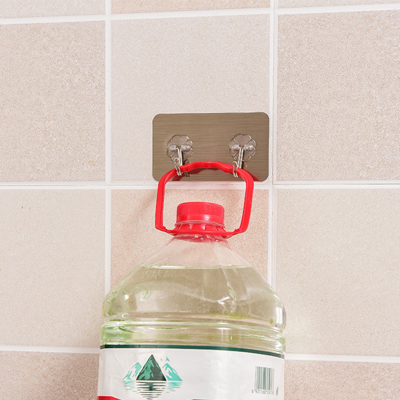 Glue-free Household Wall hanger Load - Bearing Kitchen Door without trace Glue-free wall Socket hanger