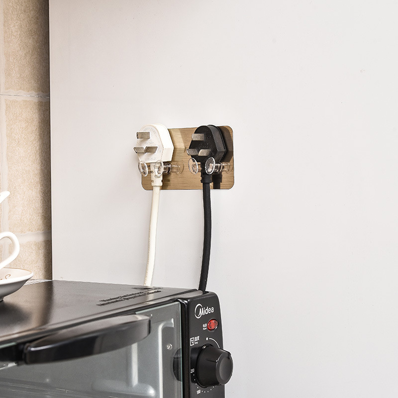 Glue-free Household Wall hanger Load - Bearing Kitchen Door without trace Glue-free wall Socket hanger