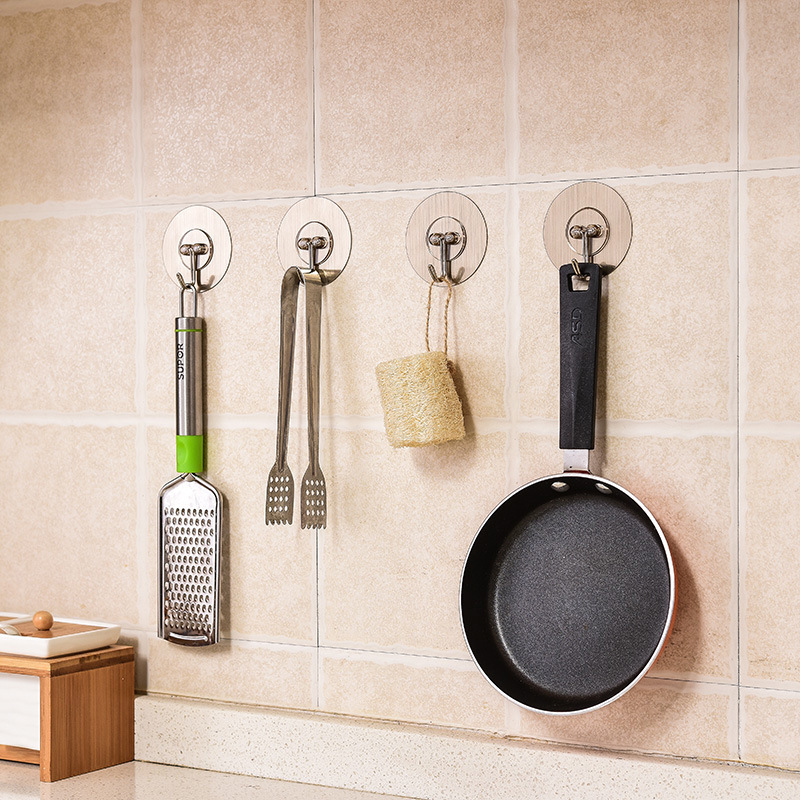 Glue-free Household Wall hanger Load - Bearing Kitchen Door without trace Glue-free wall Socket hanger