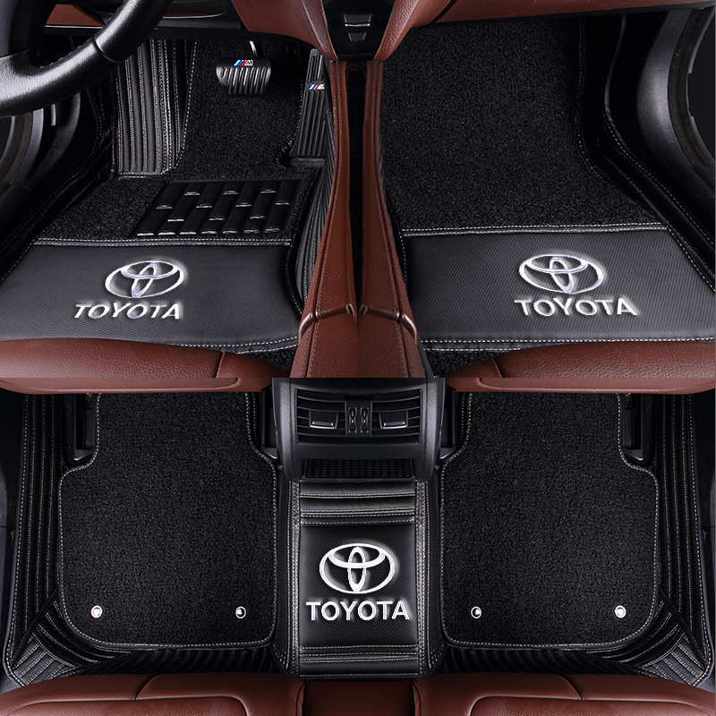 One Product Dropshipping Fully Surrounded CHR Camry Highlander Carola Prado Izoa Car Foot Mat