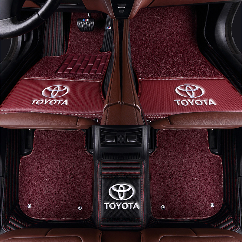 One Product Dropshipping Fully Surrounded CHR Camry Highlander Carola Prado Izoa Car Foot Mat