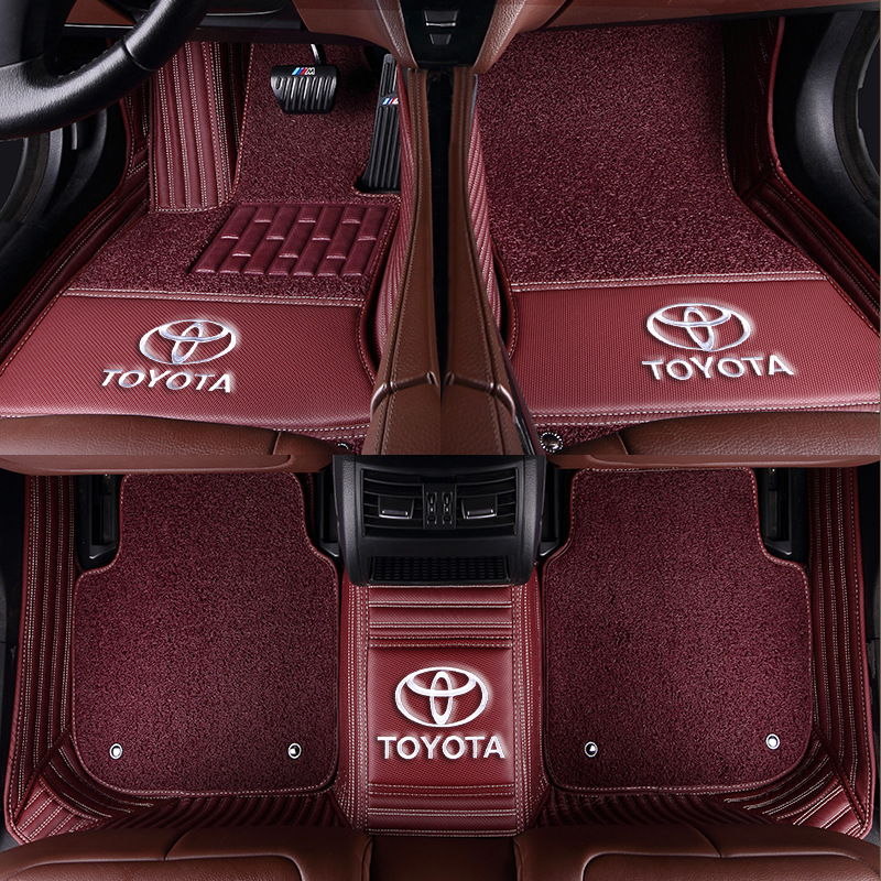 One Product Dropshipping Fully Surrounded CHR Camry Highlander Carola Prado Izoa Car Foot Mat