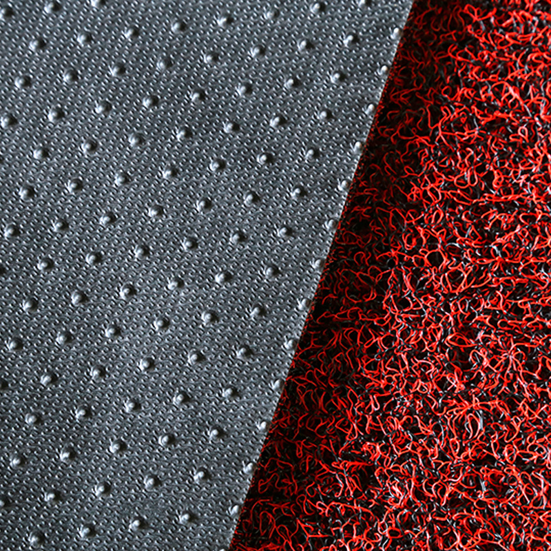 Wire Loop Coiled Material MultiColor Car Foot Mat PVC Roll Material 145cm Thick Universal Cutting Coiled Material