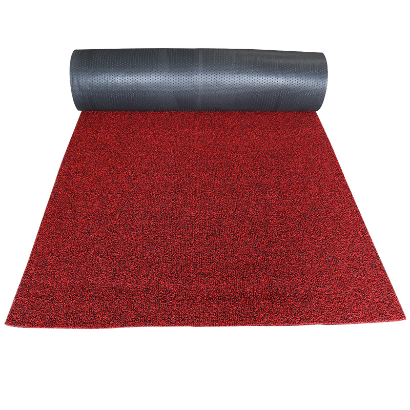 Wire Loop Coiled Material MultiColor Car Foot Mat PVC Roll Material 145cm Thick Universal Cutting Coiled Material