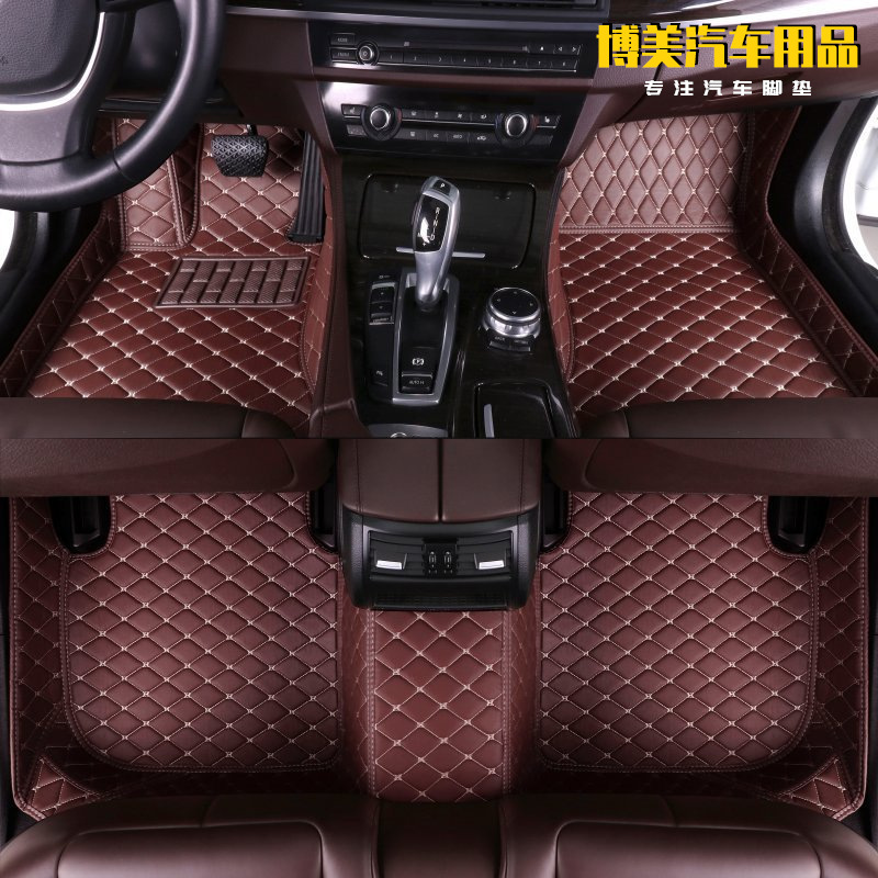 Boyi Car Foot Mat Fully Surrounded Factory Support One Piece Dropshipping E-Commerce Cross-Border Foreign Trade Order Wholesale