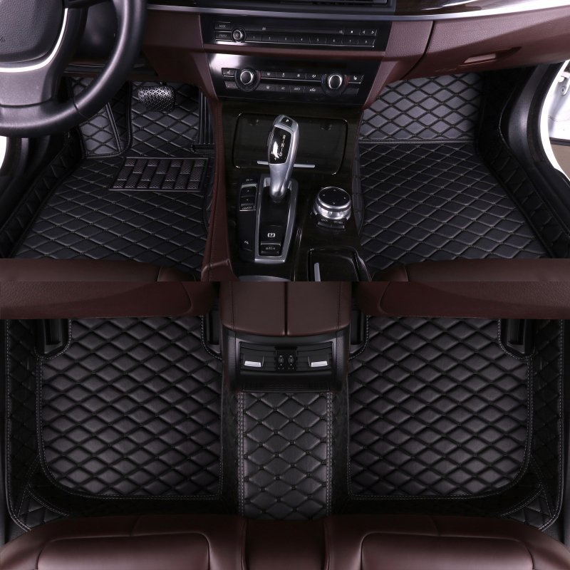 Boyi Car Foot Mat Fully Surrounded Factory Support One Piece Dropshipping E-Commerce Cross-Border Foreign Trade Order Wholesale