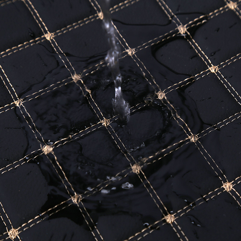 Special Car for Multiple Models Car Foot Mat Diamond Grid Pattern Multiple Colors Removable Single Double Layer Foot Mat