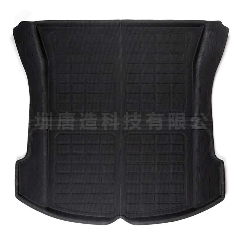 Tesla Foot Mat MODEL3 Applicable TPR Car Foot Mat XPe Floor Mat Left and Right Rudder All-Weather Foot Mat Set