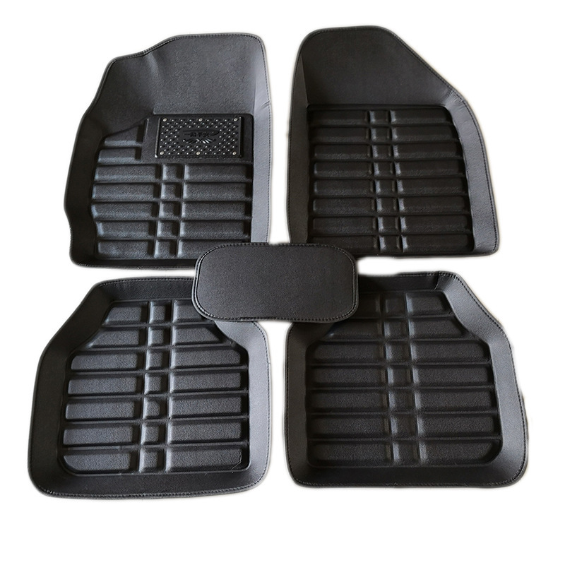 Factory Supply Car Foot Mat Universal Amazon EBay Foreign Trade Leather Foot Mat Right Rudder Foot Mat Car Cushion