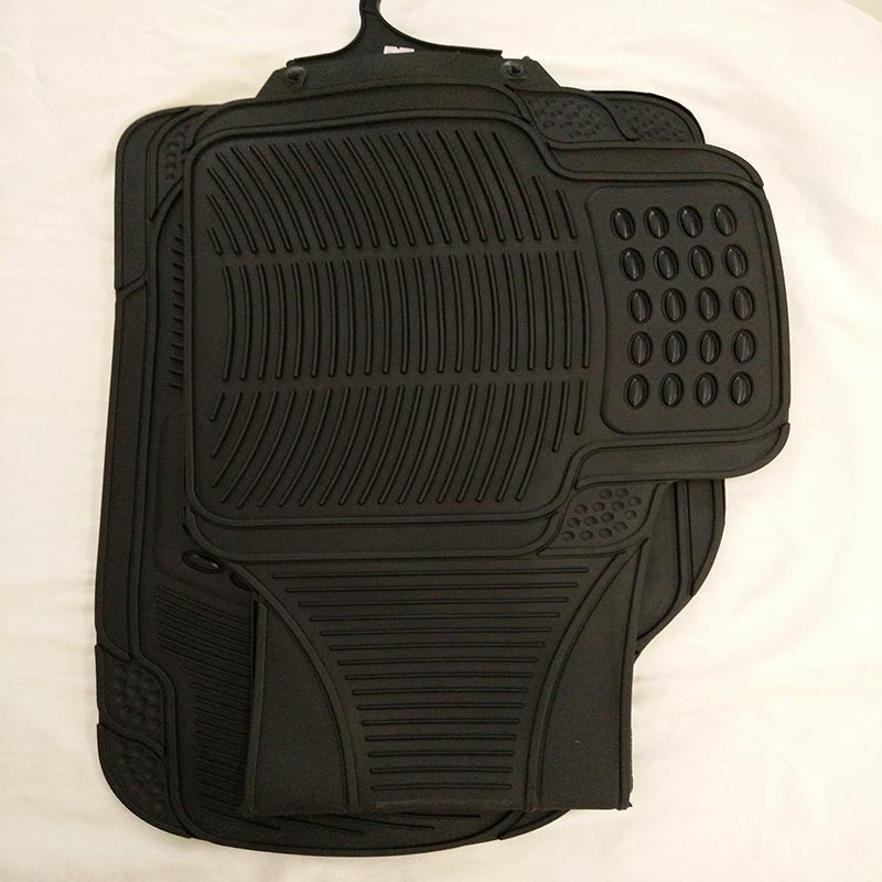 Car Supplies Car Foot Mat Wholesale 3-Piece Car Foot Mat PVC Rear One-Piece Export Foreign Trade Floor Mat