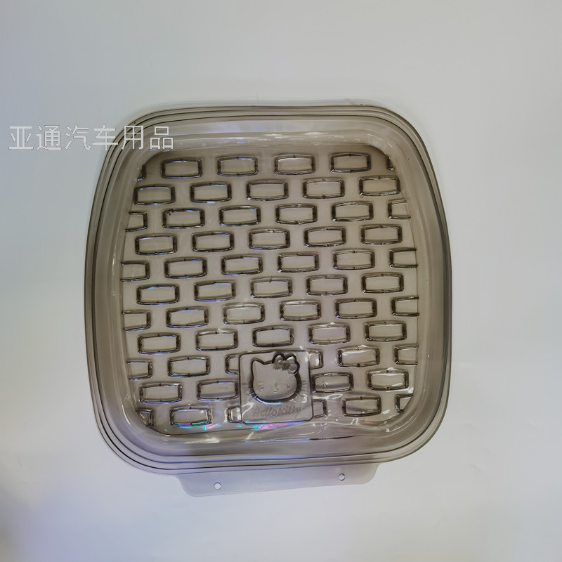 Foreign Trade Export Car Supplies Car Foot Mat Universal Foot Pad Transparent Foot Mat Car Floor Mat PVC Brown Foot