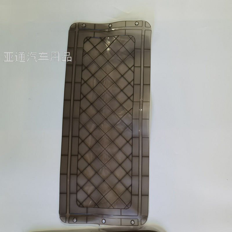 Foreign Trade Export Car Supplies Car Foot Mat Universal Foot Pad Transparent Foot Mat Car Floor Mat PVC Brown Foot