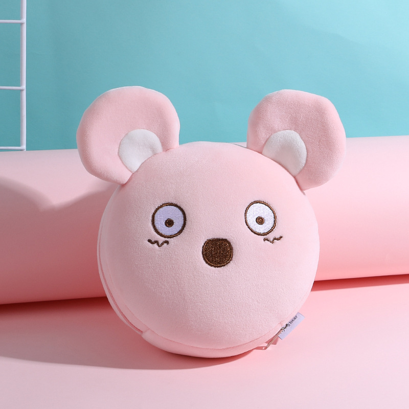 Spot Eye cover bag neck pillow two-in-one U-shaped pillow Cartoon mouse multi-functional Street Stall car Nap pillow