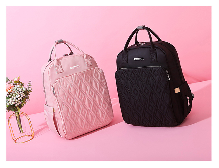 Mummy Bag Diaper Bag 2021 Oxford Cloth Baby Diaper Bag Shoulder Multi-Functional Portable Mother Microphone Baby Backpack Mummy Bag Diaper Bag 2021 Oxford Cloth Baby Diaper Bag Shoulder Multi-Functional Portable Mother Microphone Baby Backpack