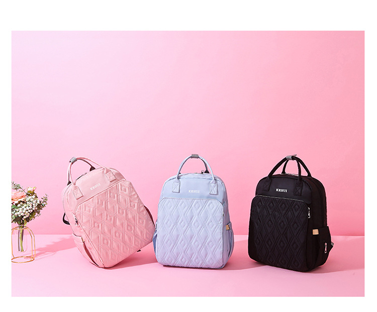 Mummy Bag Diaper Bag 2021 Oxford Cloth Baby Diaper Bag Shoulder Multi-Functional Portable Mother Microphone Baby Backpack Mummy Bag Diaper Bag 2021 Oxford Cloth Baby Diaper Bag Shoulder Multi-Functional Portable Mother Microphone Baby Backpack