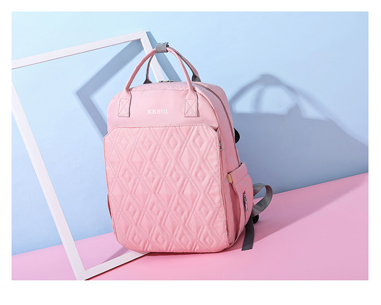 Mummy Bag Diaper Bag 2021 Oxford Cloth Baby Diaper Bag Shoulder Multi-Functional Portable Mother Microphone Baby Backpack Mummy Bag Diaper Bag 2021 Oxford Cloth Baby Diaper Bag Shoulder Multi-Functional Portable Mother Microphone Baby Backpack