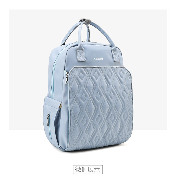 Mummy Bag Diaper Bag 2021 Oxford Cloth Baby Diaper Bag Shoulder Multi-Functional Portable Mother Microphone Baby Backpack Mummy Bag Diaper Bag 2021 Oxford Cloth Baby Diaper Bag Shoulder Multi-Functional Portable Mother Microphone Baby Backpack