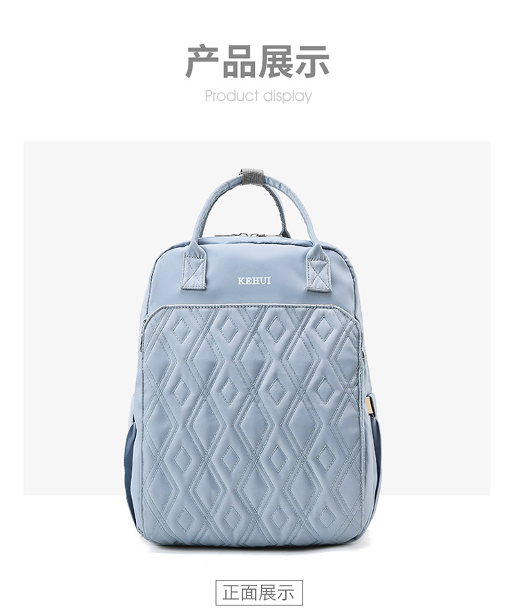 Mummy Bag Diaper Bag 2021 Oxford Cloth Baby Diaper Bag Shoulder Multi-Functional Portable Mother Microphone Baby Backpack Mummy Bag Diaper Bag 2021 Oxford Cloth Baby Diaper Bag Shoulder Multi-Functional Portable Mother Microphone Baby Backpack