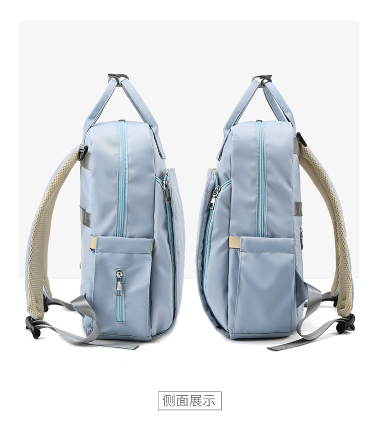 Mummy Bag Diaper Bag 2021 Oxford Cloth Baby Diaper Bag Shoulder Multi-Functional Portable Mother Microphone Baby Backpack Mummy Bag Diaper Bag 2021 Oxford Cloth Baby Diaper Bag Shoulder Multi-Functional Portable Mother Microphone Baby Backpack