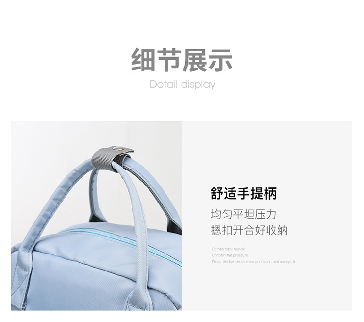 Mummy Bag Diaper Bag 2021 Oxford Cloth Baby Diaper Bag Shoulder Multi-Functional Portable Mother Microphone Baby Backpack Mummy Bag Diaper Bag 2021 Oxford Cloth Baby Diaper Bag Shoulder Multi-Functional Portable Mother Microphone Baby Backpack