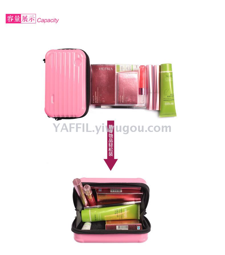 Multi-functional toiletry bag.