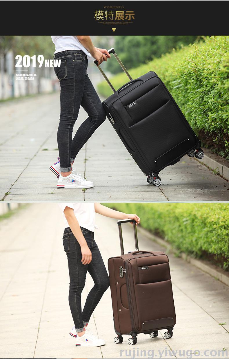 Oxford Cloth Luggage Men's Suitcase with Combination Lock 360 Degree Swivel Suitcase Wheel Suitcase Women's Suitcase Boarding Trolley Case 819 Oxford Cloth Luggage Men's Suitcase with Combination Lock 360 Degree Swivel Suitcase Wheel Suitcase Women's Suitcase Boarding Trolley Case 819
