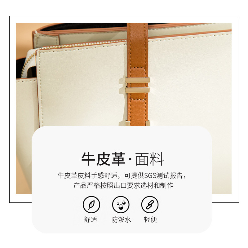Foreign Trade Women&#039;s Bag Fashion Bag Shoulder Bag Handbag Solid Color Messenger Bag Women&#039;s Leather Bags Whole
