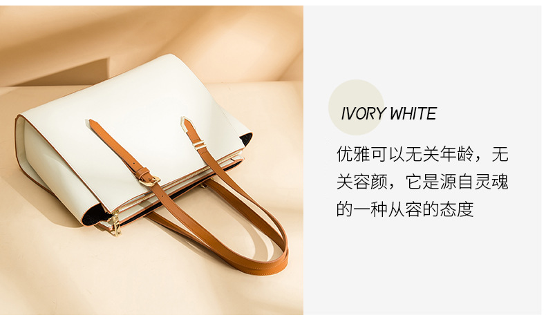Foreign Trade Women's Bag Fashion Bag Shoulder Bag Handbag Solid Color Messenger Bag Women's Leather Bags Whole