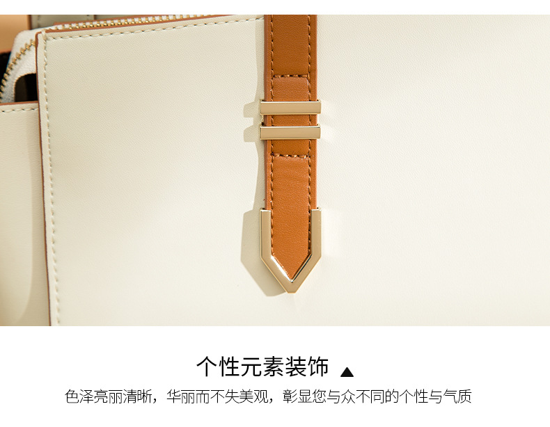 Foreign Trade Women's Bag Fashion Bag Shoulder Bag Handbag Solid Color Messenger Bag Women's Leather Bags Whole