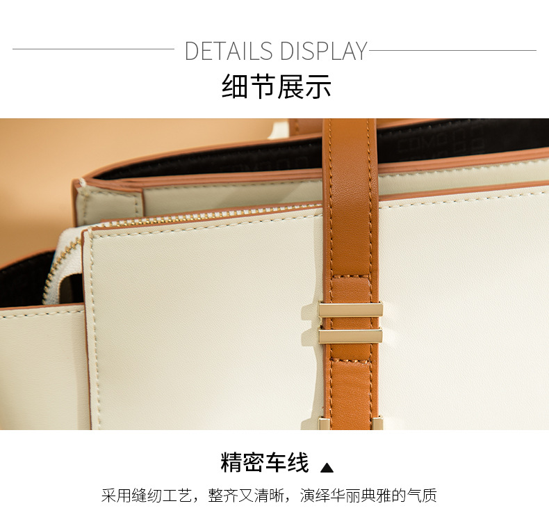 Foreign Trade Women's Bag Fashion Bag Shoulder Bag Handbag Solid Color Messenger Bag Women's Leather Bags Whole