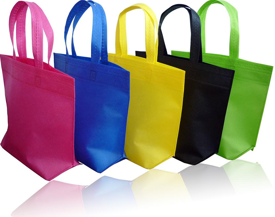 Non-Woven Handbag Shopping Bag Portable Woven Bag Eco-friendly Bag Fashion Bag Knitted Hand Bag
