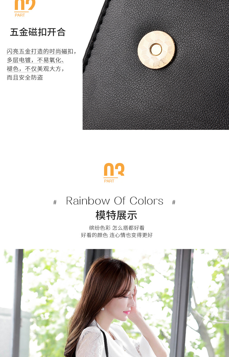 Factory Direct Sales Women's Handbag Women's Shoulder Bag Women's New Fashion Bag Schoolgirl Bag Wholesale