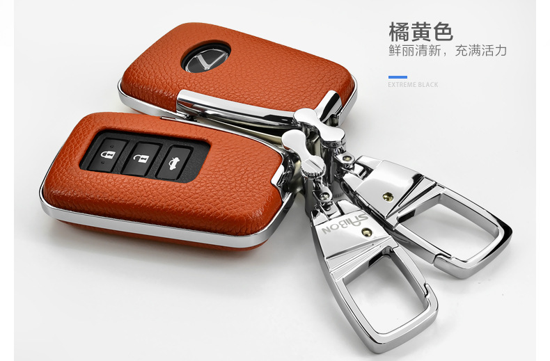 For Lexus RX200t Leather Key Bag Rx270t Ex250es300h Buckle Key Case Cover Plant For Lexus RX200t Leather Key Bag Rx270t Ex250es300h Buckle Key Case Cover Plant