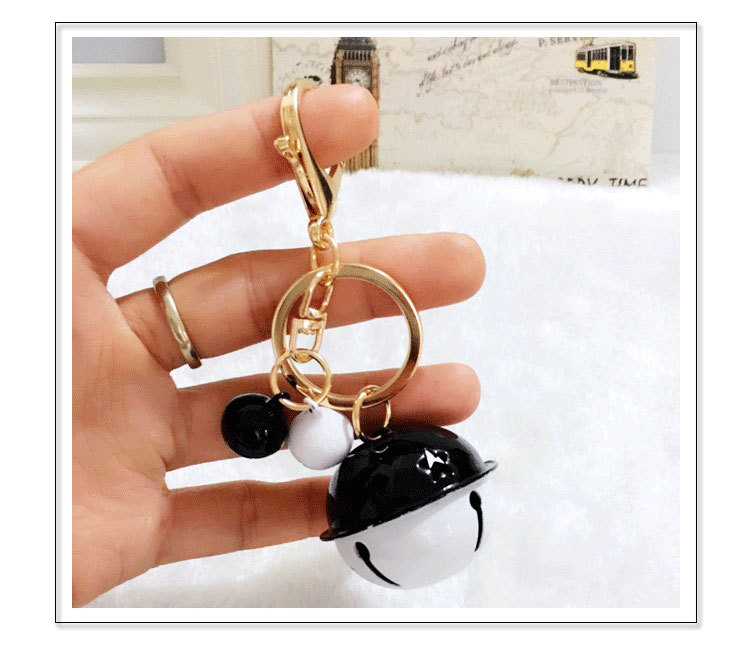 Korean Style Creative Metal Candy Color Bell Key Buckle Women's DIY Phone Case Accessories Couple Bags Pendant Wholesale Korean Style Creative Metal Candy Color Bell Key Buckle Women's DIY Phone Case Accessories Couple Bags Pendant Wholesale