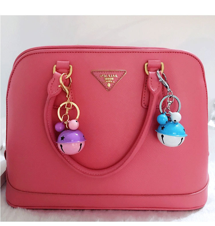 Korean Style Creative Metal Candy Color Bell Key Buckle Women's DIY Phone Case Accessories Couple Bags Pendant Wholesale Korean Style Creative Metal Candy Color Bell Key Buckle Women's DIY Phone Case Accessories Couple Bags Pendant Wholesale