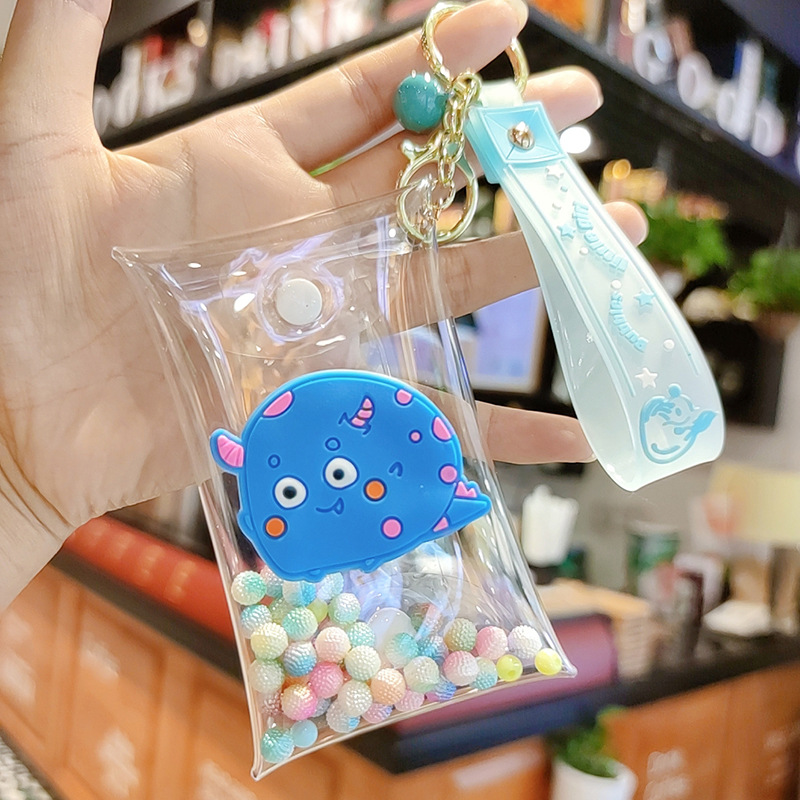 Baby Carrying Strap Pack PVC Blind Box Cartoon Doll Bag Change Transparent Key Case Earphone Trinket Storage Bag Buckle Baby Carrying Strap Pack PVC Blind Box Cartoon Doll Bag Change Transparent Key Case Earphone Trinket Storage Bag Buckle