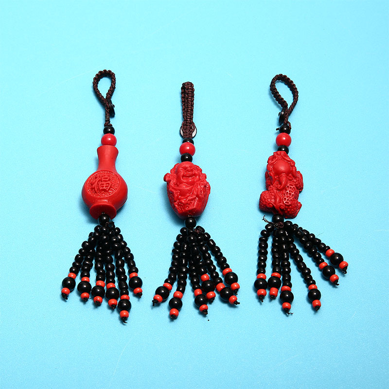 New Car Key Case Package Pendant Peace Buckle Key Chain All-Match Men and Women Pendant Ornaments for Couple Wholesale