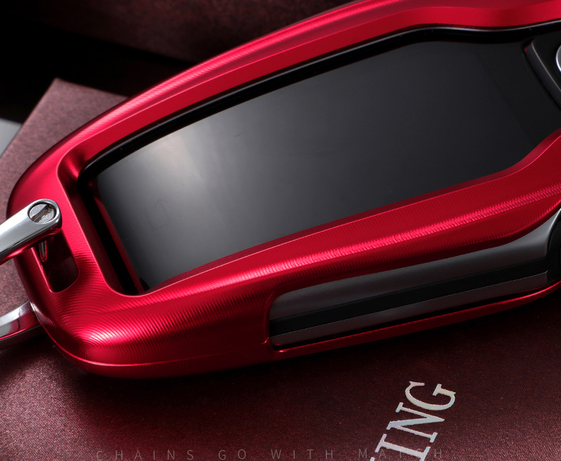 Suitable for BMW LCD Key Case 7 Series 5 Series Key Case Key Protector Bag Buckle Protective Shell Metal Aluminum Alloy Suitable for BMW LCD Key Case 7 Series 5 Series Key Case Key Protector Bag Buckle Protective Shell Metal Aluminum Alloy