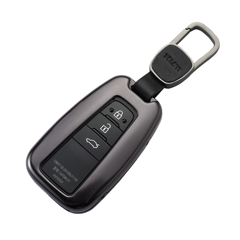 18 Camry Key Case Brand New Prado C- HR Car Remote Key Cover Metal Shell Buckle Protective Buckle