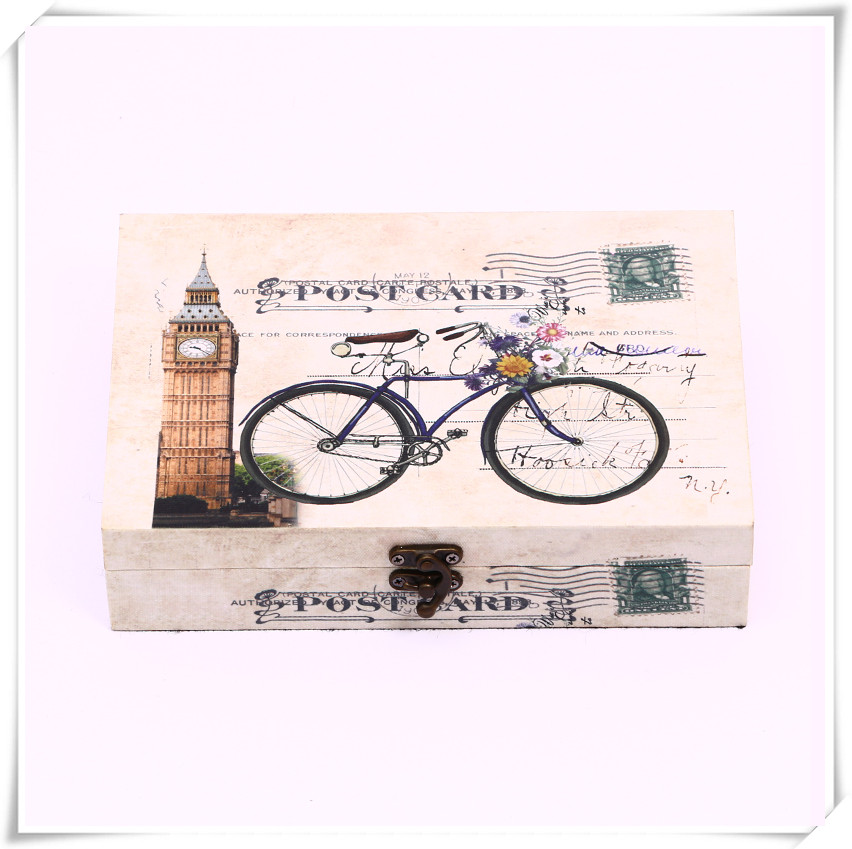 European-Style Retro Portable Leather Case Coffee Table Dowry Box Buckle Box Storage Box Display Box Guesthouse Decoration European-Style Retro Portable Leather Case Coffee Table Dowry Box Buckle Box Storage Box Display Box Guesthouse Decoration