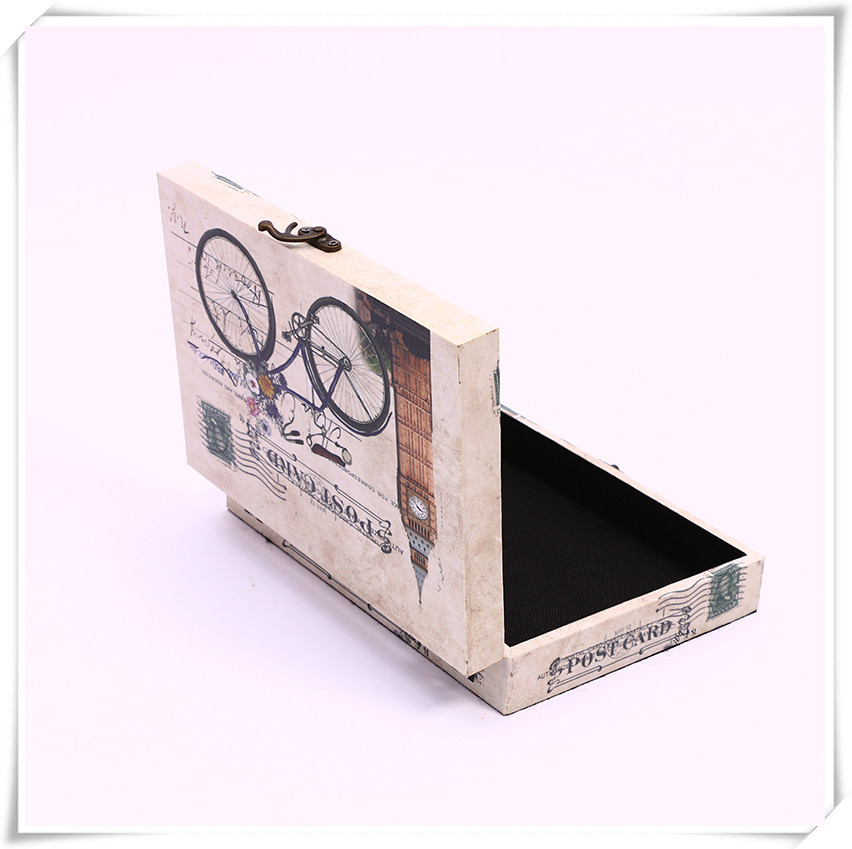 European-Style Retro Portable Leather Case Coffee Table Dowry Box Buckle Box Storage Box Display Box Guesthouse Decoration European-Style Retro Portable Leather Case Coffee Table Dowry Box Buckle Box Storage Box Display Box Guesthouse Decoration