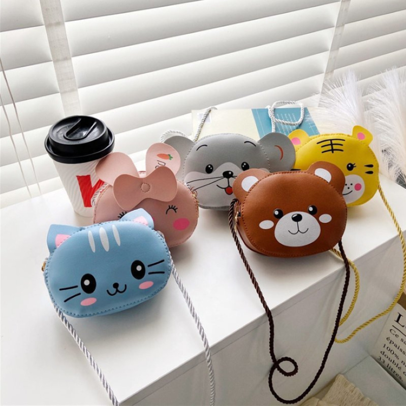 Fashion Children&#039;s Bags Cartoon Bag Cute Baby Cute Coin Purse Boys and Girls Bag Toddler and Baby Accessory Bag