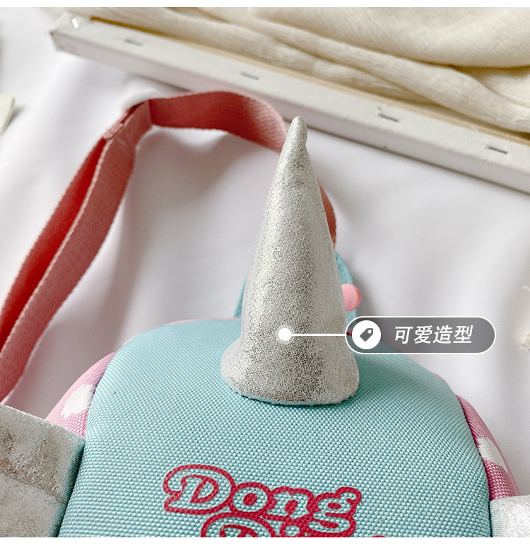 Princess Crossbody Bag Trend Children's Fashion Cartoon Bag  Baby Unicorn Chest Bag Girl princess Crossbody Bag Trend