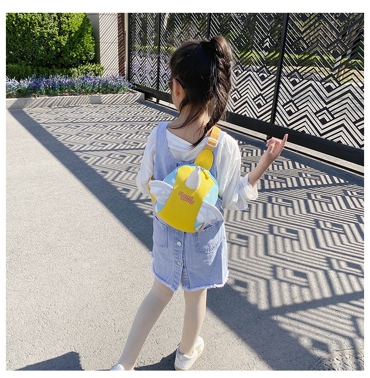 Princess Crossbody Bag Trend Children's Fashion Cartoon Bag  Baby Unicorn Chest Bag Girl princess Crossbody Bag Trend