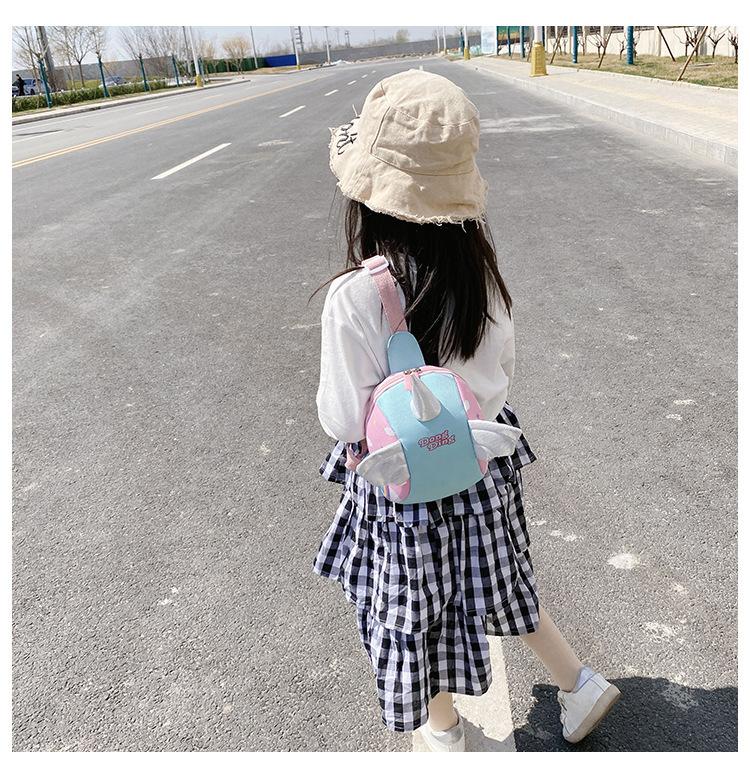 Princess Crossbody Bag Trend Children's Fashion Cartoon Bag  Baby Unicorn Chest Bag Girl princess Crossbody Bag Trend