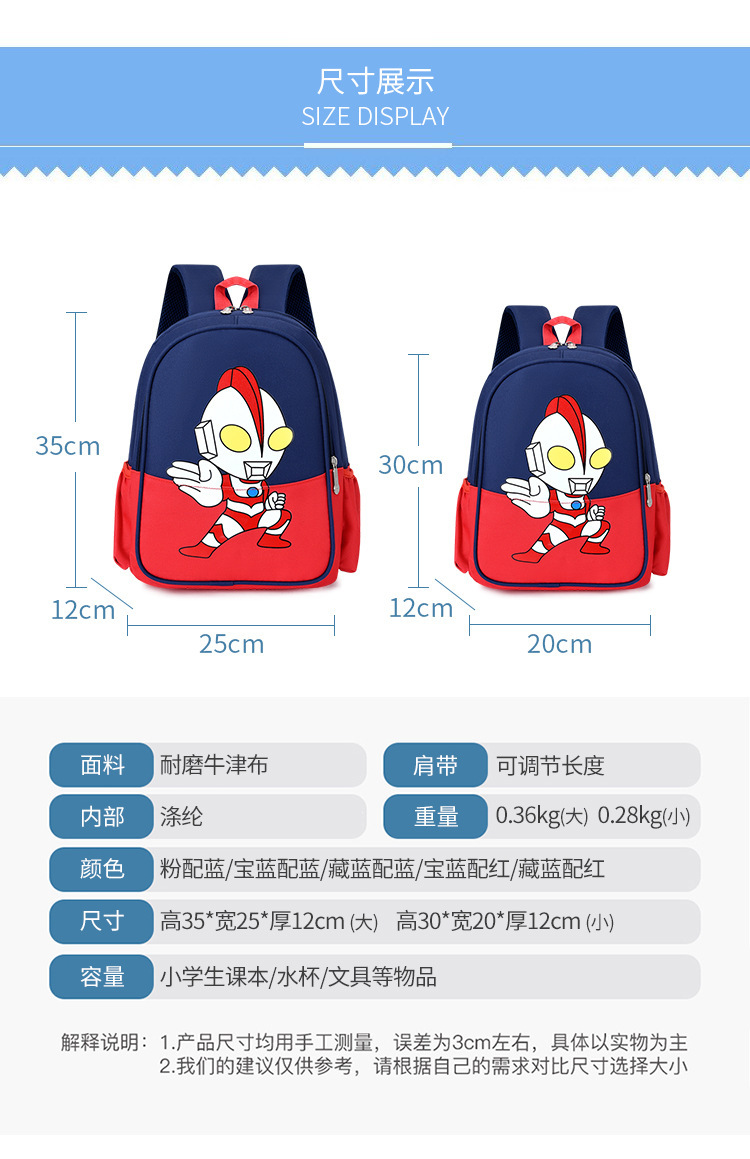 And a small Backpack for preschool children, portable and express it in cartoon bag for grade 1 ~ 3 double shoulder kindergarten And a small Backpack for preschool children, portable and express it in cartoon bag for grade 1 ~ 3 double shoulder kindergarten