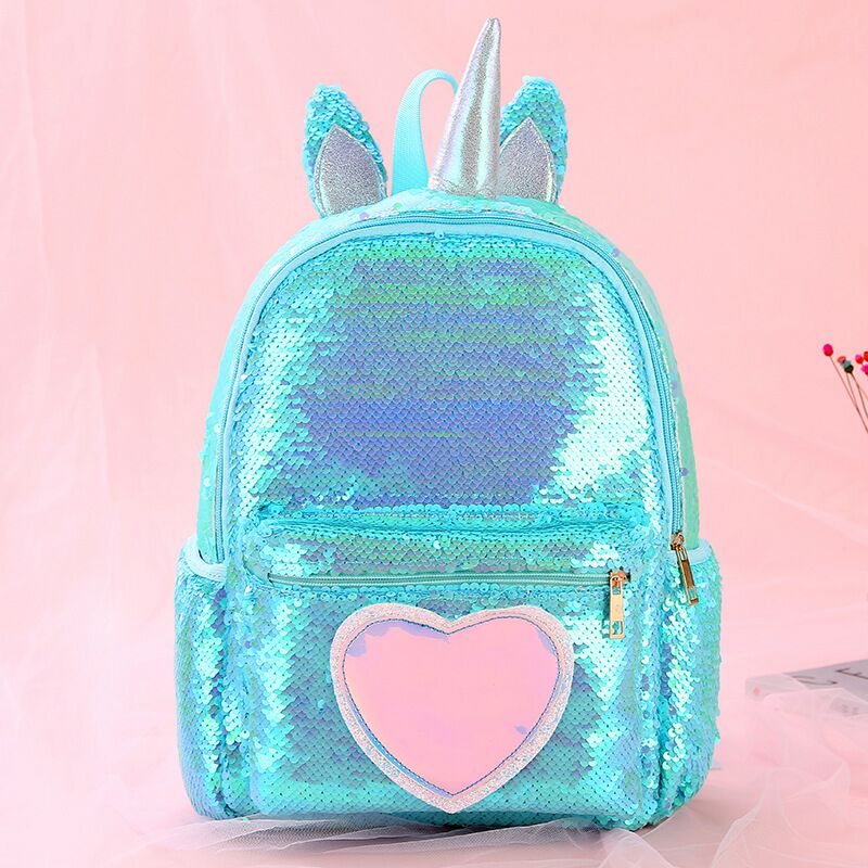 The Unicorn new Unicorn backpack for girls cartoon bag Unicorn bag for children