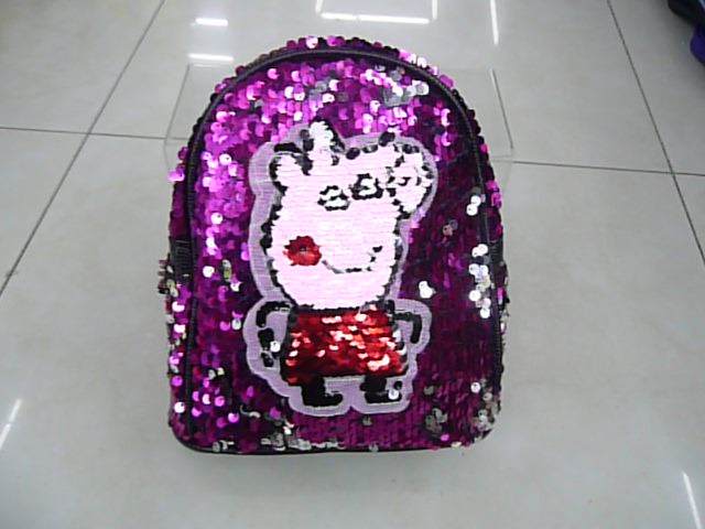 Sequined backpack backpack parent-child backpack child backpack piggy cartoon bag creative bag