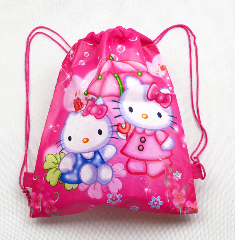 Manufacturers direct over every family storage bag non-woven cartoon bundle bag multiple patterns KT cat cartoon bag
