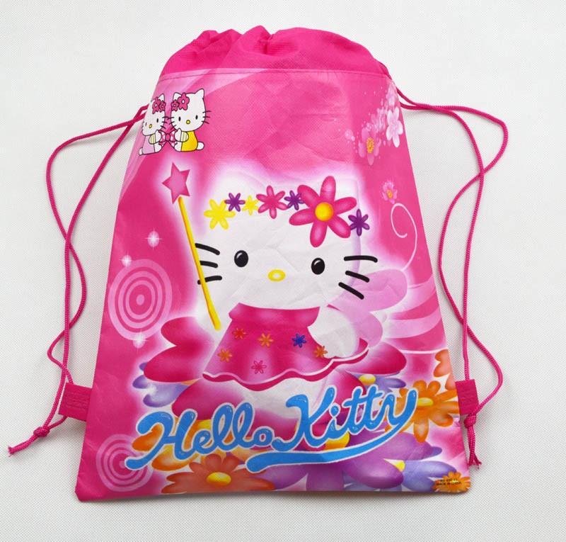 Manufacturers direct over every family storage bag non-woven cartoon bundle bag multiple patterns KT cat cartoon bag